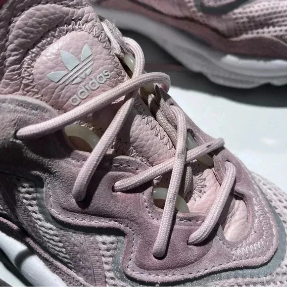 adidas Ozweego 'Soft Vision' pink women’s 7 running athletic leather suede - Picture 7 of 11